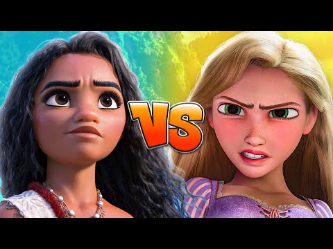 Moana VS Rapunzel - Batalha de Rap