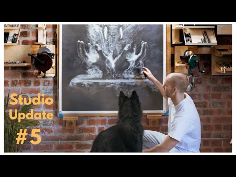 Studio Dry Update #5 : Preparing for large drawings