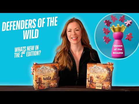Defenders of the Wild 2nd edition what’s new?