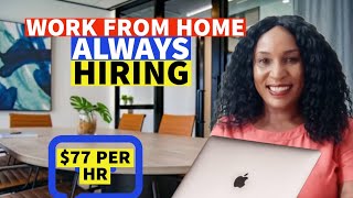 Top 5 Companies Always HIRING Work From Home Jobs WORLDWIDE ( With Great Pay).