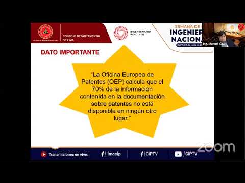 SemIng2021 - Ingeniería e innovación: el rol promotor de las patentes.