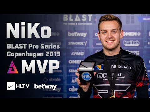 NiKo - HLTV MVP by betway of BLAST Pro Series Copenhagen 2019
