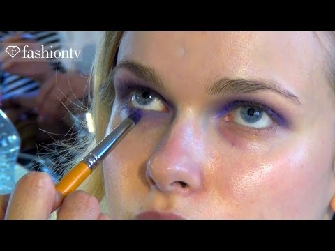 Cacharel Hair & Makeup Backstage - Paris Fashion Week Spring 2012 PFW | FashionTV - FTV