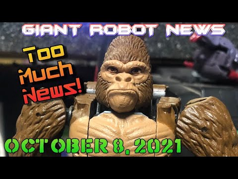 TOO MUCH NEWS! | Giant Robot News October 8, 2021