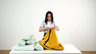 Harley & Cho (Харли энд Чо) Dreamer Olive лежак для собак и кошек (оливковый)