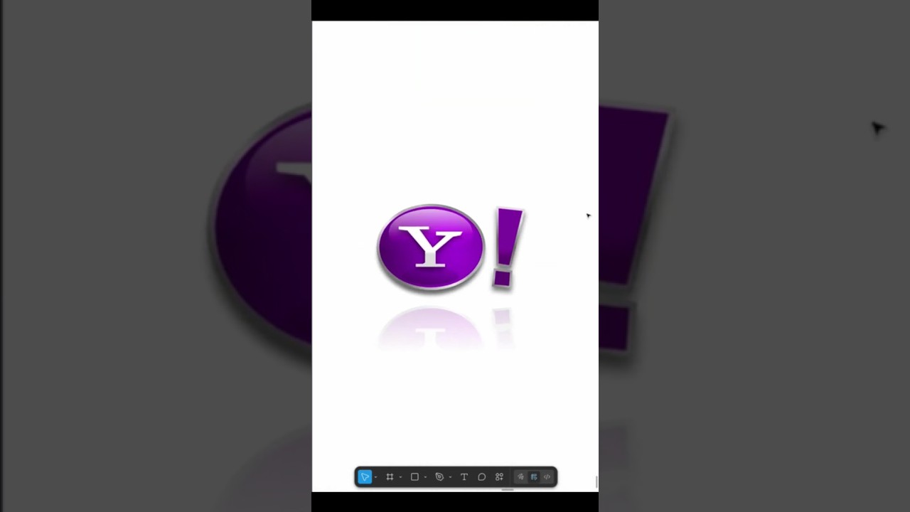 How would the Yahoo logo look in Frutiger Aero?