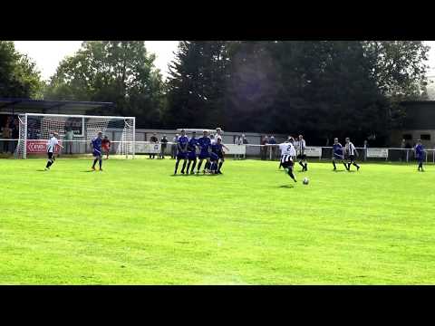 Cinderford Towns late winner at Slimbridge today's  FA Cup tie