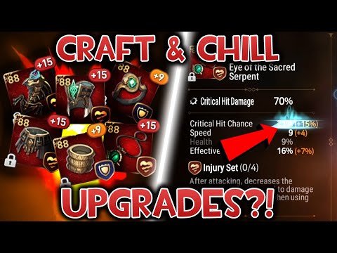 Epic Seven - Ancient Inheritance Loot (Injury and Defense) - Craft & Chill #26