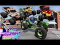 Monster Jam INSANE Racing, Freestyle and High Speed Jumps #13 | BeamNG Drive | Grave Digger