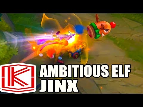 AMBITIOUS ELF JINX GAMEPLAY - League of Legends