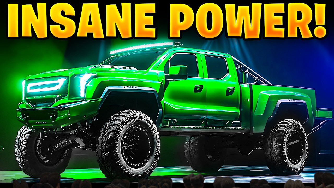 10 MOST Powerfull Pickup Trucks Hitting the Market in 2025!