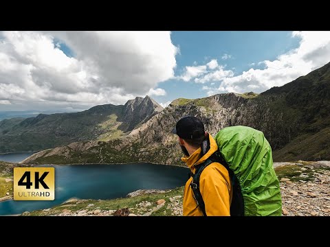 Crib Goch ridge the hardest route up Snowdon "knife-edged" | 22.06.2023 | SNOWDONIA | WALES | 4K |
