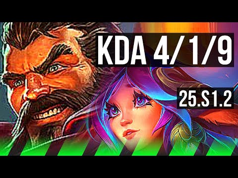 GRAVES vs LILLIA (JGL) | KR Master | 25.S1.2