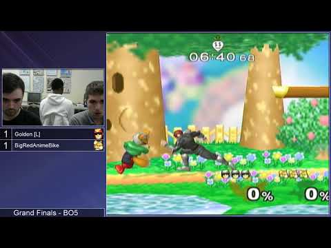 SSS 11.3 SSBM - Golden [L] (C. Falcon) vs. BigRedAnimeBike (Fox) - Melee GF