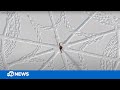 Giant Snowflake Display Created On Golf Course In Finland