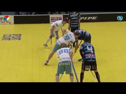 Florbal divize D: FBC Spartak MSEM Přerov - FBC Slow Shoes Holešov 3:4 (2:2, 1:1, 0:1)