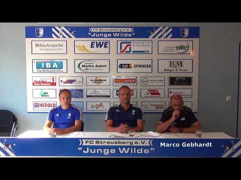12.08.2018 Pressekonferenz FC Strausberg vs. Blau-Weiß Berlin