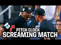 Umpire allows pitcher to warm up so manager gets upset, a breakdown