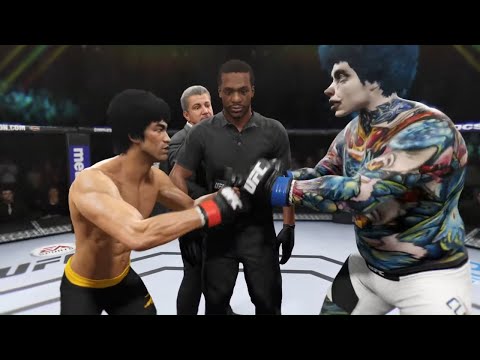 Bruce Lee vs. Freakish Clown - EA Sports UFC 2 - Dragon Fights 🔥🐲