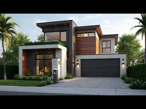 Modern Home Exterior Design Ideas | Elevate Your Curb Appeal with Ryan Creative Living!