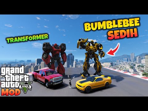 TRANSFORMER BUMBLEBEE SEDIH KEHIALANGAN JUNIOR - GTA 5 MOD TRANSFORMER
