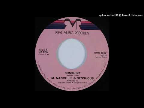 Rare Modern Soul 45 M. Nance Jr. & Sensuous – Sunshine
