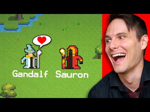 I'm The GOD of Middle Earth 😈  - WorldBox