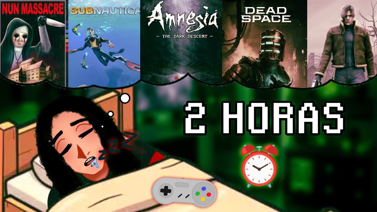 2 HORAS ANALISANDO JOGOS DE TERROR PARA VOCÊ CAIR NO SONO