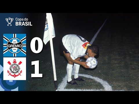 Grêmio 0 x 1 Corinthians - Final Copa do Brasil 1995 - Jogo Completo SBT