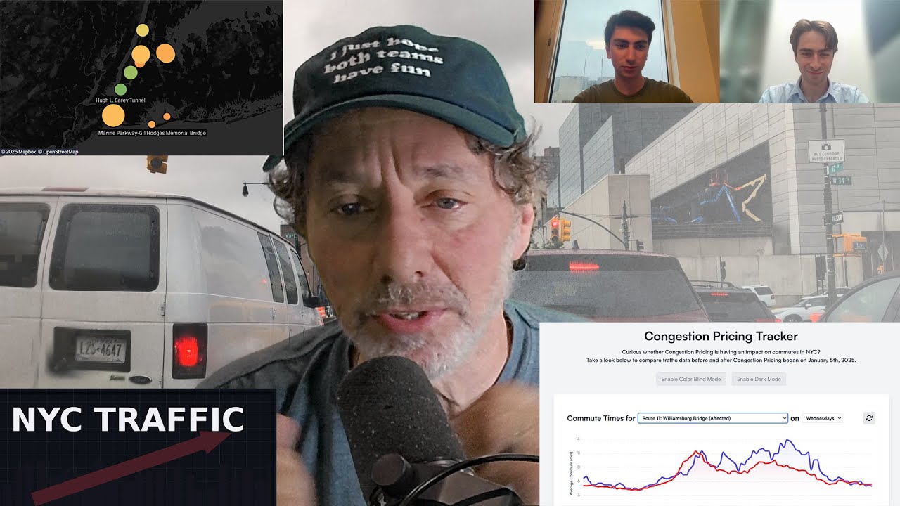 Is  NYC Traffic Back (Noam says it is)? Data Gurus on the NYC Congestion Pricing Experiment