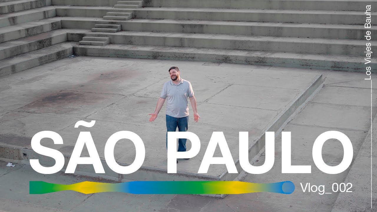 VLOG BRASIL 02 | San Pablo: La Escuela Paulista (Residencia Butanta + FAUSP + Villa Lobos)