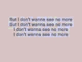 Joe Jonas - See No More (Lyrics) 