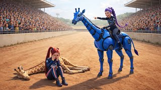 RUMI Wins the Giraffe Racing Championship | K-POP Demon Hunters