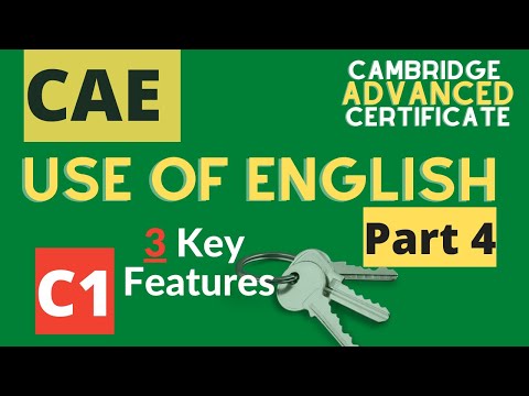 CAE Use of English Part 4 // Cambridge English: Advanced Use of English Part 4 [C1]