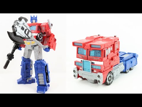Transformers Siege Voyager Class Optimus Prime Review