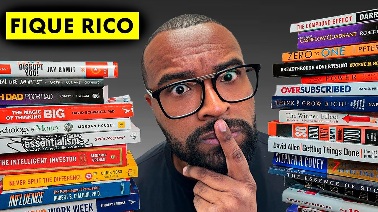 COMO ESSES 7 LIVROS TE ENSINAM A FICAR RICO RAPIDAMENTE  📚