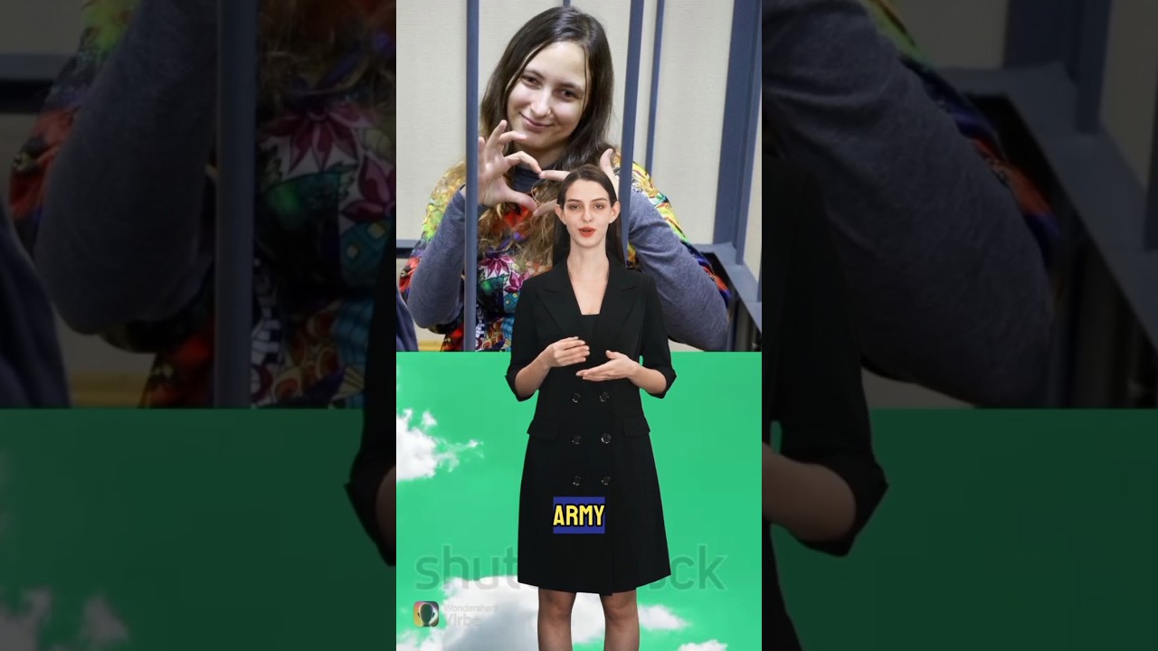 Russian artist Sasha Skochilenkon jailed for anti-war messages #ukrainewar #warinukraine #shorts