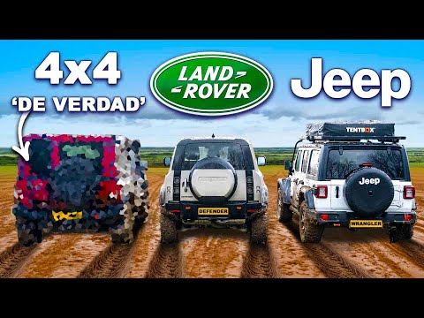 Jeep vs Land Rover vs INEOS: ¡Pruebas en lodo EXTREMAS!