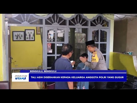 KAPOLDA BENGKULU BERI TALI ASIH KELUARGA KORBAN ANGGOTA POLRI YANG GUGUR