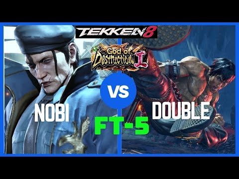 Tekken-8 FT-5 matches - Nobi(Dragunov) vs Double(Law)