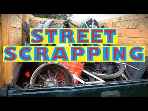 Rogue Street Scrapping Adventure 🤑 Bulk Trash Collection Recycling Scrap Metal Hustle Wow  🗑️🤑