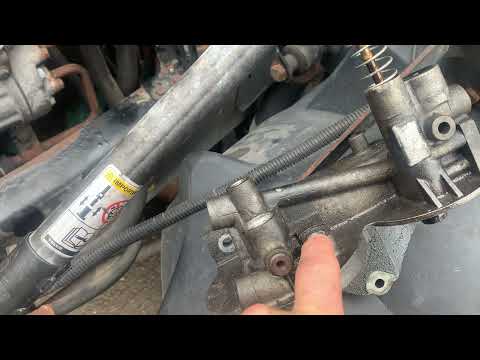 Fuel filter housing universal for volvo D12,D13