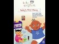 Opening To Baby Einstein Racing Stones Discoveries For Little Ears RARE 2006 VHS