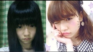 AKB48、ももクロ、モー娘。アイドルすっぴん⇔メイク画像比較