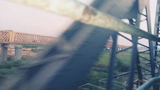 preview picture of video 'AJMER MYSORE EXPRESS 16209 CROSSING NARMADA RIVER BHARUCH IN GUJARAT'
