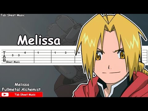 Fullmetal Alchemist OP 1 - Melissa Guitar Tutorial Video
