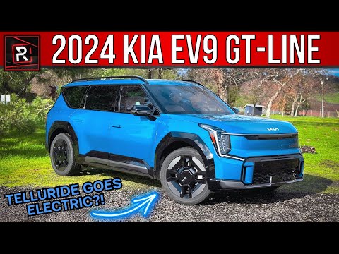 The 2024 Kia EV9 GT-Line Is A Game Changing Electric 3-Row Family SUV