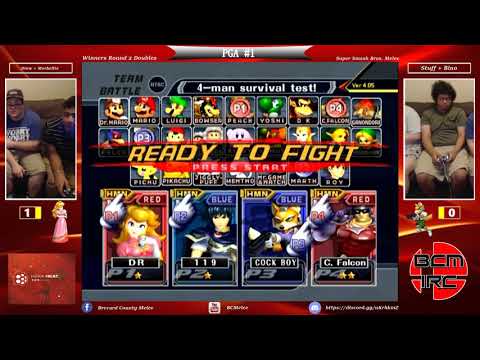 Hexa Heat Gaming Presents: PGA #1 Drew + Morbellix vs Stuff + Bino - Melee Doubles: Winners Round 2
