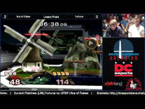 Smash @ Clarendon Arcadian LF - Ace of Flakes vs. Fortune (Read Warning In Description)