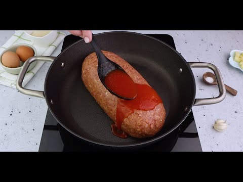 Polpettone al sugo: la ricetta tradizionale del polpettone di carne morbido e saporito!